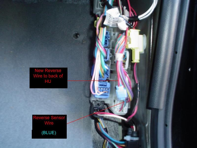 Pioneer AVH-P4100DVD Install lottso'pics! - TundraTalk.net ... toyota hilux reverse camera wiring diagram 
